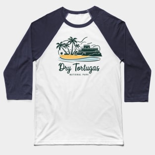 Dry Tortugas National Park Landscape Baseball T-Shirt